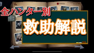 【第五人格】完全版！各ハンター別救助のやり方【解説動画】