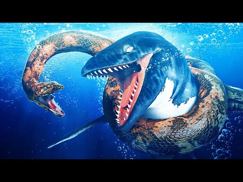 Sea Lizard VS Biggest Snake