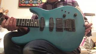 Video thumbnail for 1986 Peavey Impact 1 USA Made HSS Super Strat Teal Aqua Blue Green Turquoise Electric Guitar by johnnyangel69