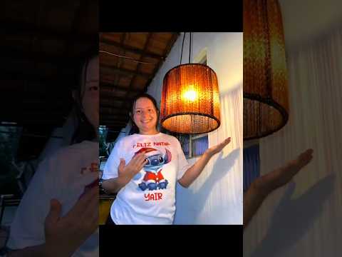 Transformando basura en dinero Luminaria hecha con botella #reciclaje #arte