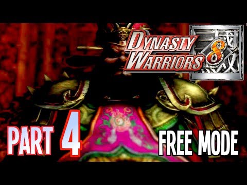 Dynasty Warriors 8 "Free Mode" Walkthrough - Part 4 Dong Zhuo 1080p Ps3