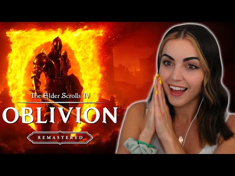 Oblivion BLIND Playthrough | First Time Playing Oblivion Remastered! | LizXP
