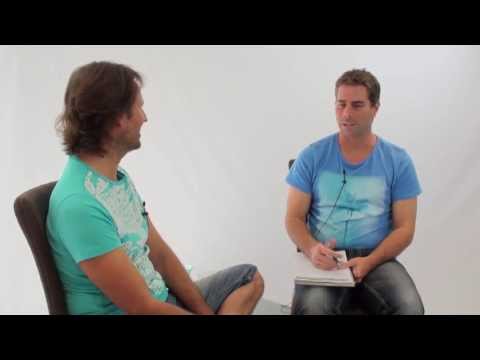 Justin Crick, who asks the questions this session, introduces himself