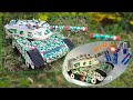 Making A Battle Tank With Paper Cardboard Electric Car Papercraft Toycar Cardboard