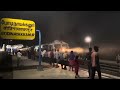 BODI CHENNAI SF EXPRESS INAUGURAL RUN DECORATED GOC WDP4D INDIAN RAILWAYS