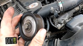 New Serpentine Belt and Idler Pulley Install on the 2.5 Nissan Frontier