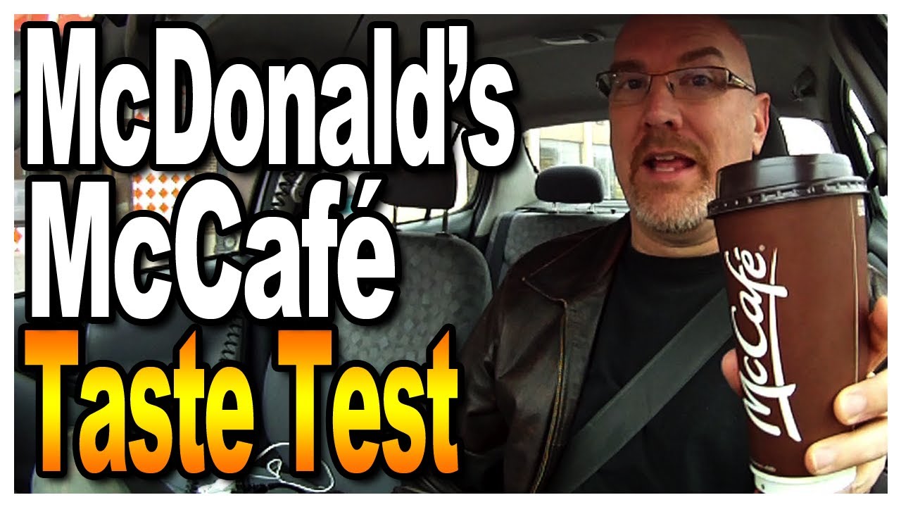 McDonald's McCafé Taste Test