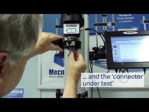 Testing of Luer connector assembly for ISO 80369-20 with Mecmesin's Helixa