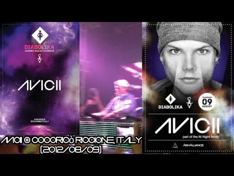 Avicii @ Europe Tour, Piramide, Diabolika Party At Cocoricò Riccione, Italy (2012/08/09)
