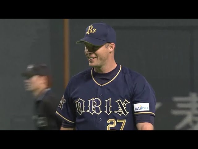 【5回裏】自身満足の投球!! バファローズ・アルバース  5回被安打1無失点の好投!! 2018/4/25 F-Bs