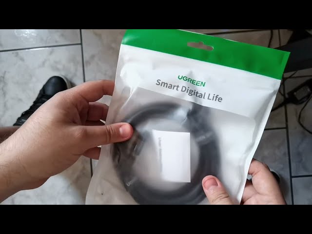Vídeo relacionado con UGREEN 8K 60Hz Cable DisplayPort 1.4 Certificado VESA 4K 240Hz Cable DP 2M
