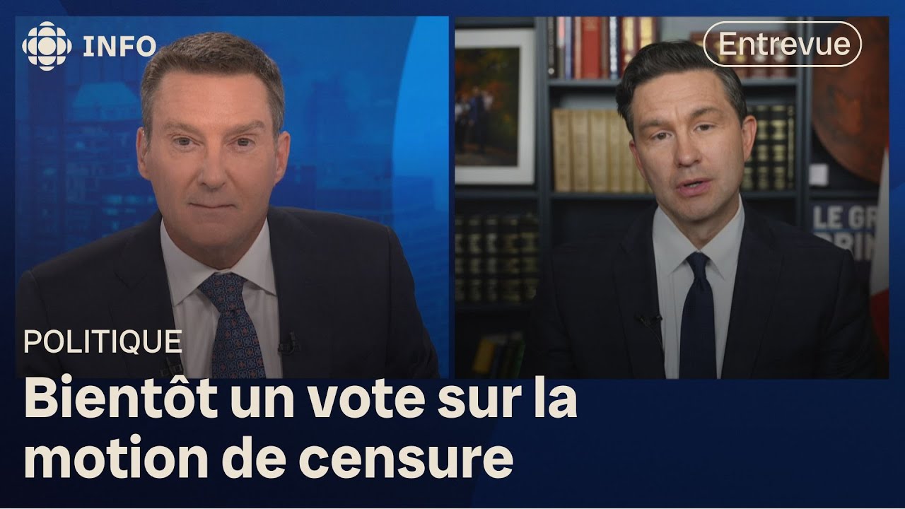 Les conservateurs déterminé à faire tomber le gouvernement : entrevue avec Pierre Poilievre