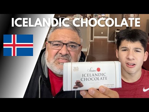 Americans Try Icelandic Dark Chocolate | 🇮🇸 Sirius | Snack Review