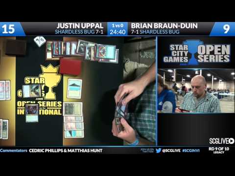SCGINVI - Legacy - Rd 9b - Brian Braun Duin vs Justin Uppal