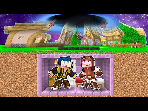 SOPRAVVIVERE AI DISASTRI NATURALI SU MINECRAFT! *BUCO NERO*