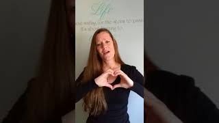 If Heaven was needing a Hero by Jo Dee Messina, ASL