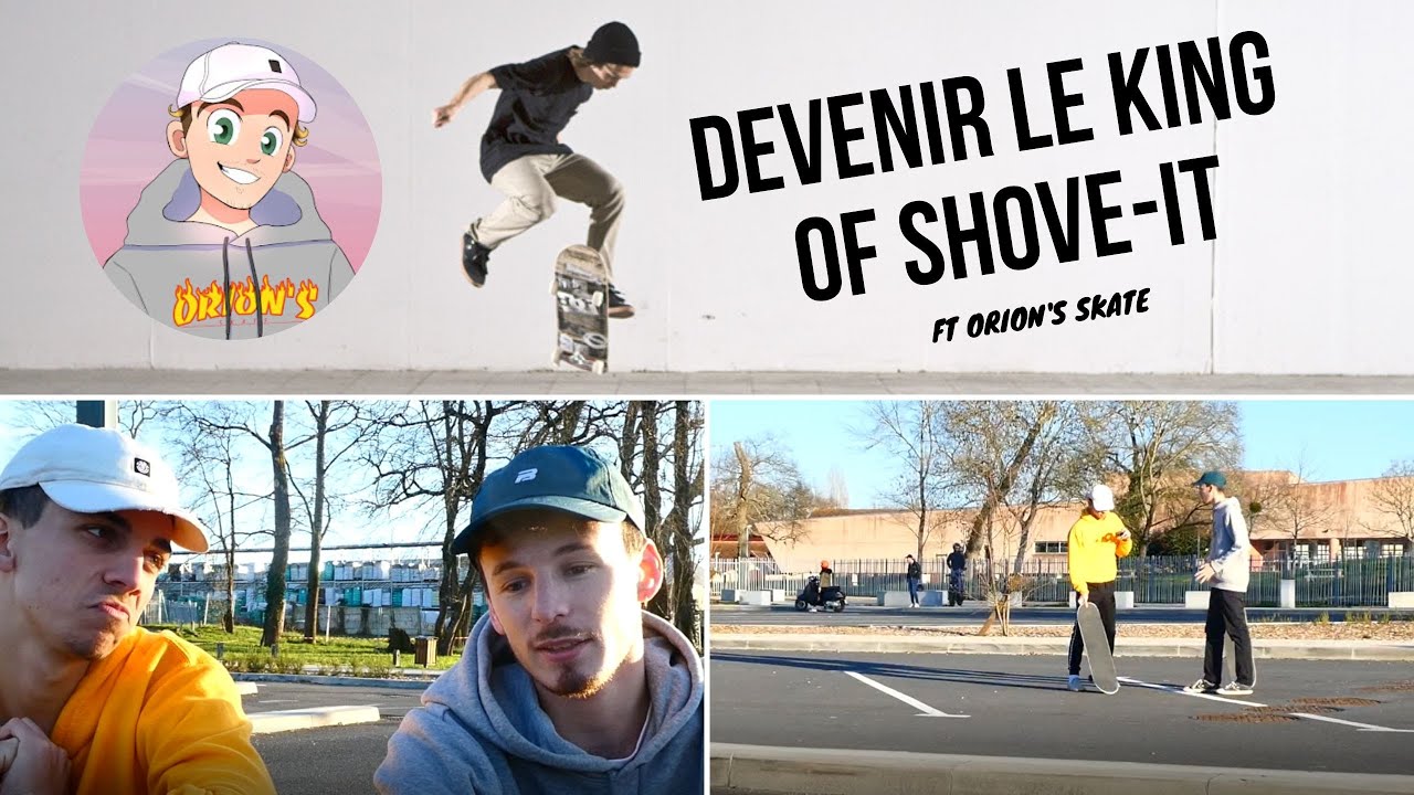 2H to become the KING OF SHOVE-IT (ft Orion's Skate)