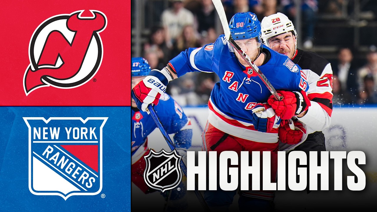 Devils vs. Rangers | NHL Highlights | March 31, 2026