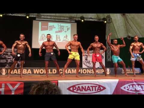 1st Group Comparisons - Men Sports Shorts - NABBA World Championship 2018
