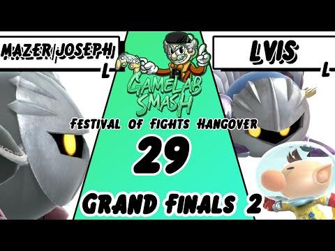 GameLab-Smash #29 GrandFinals reset. Joseph (Metaknight) Vs L-Vis (Metaknight / Olimar)