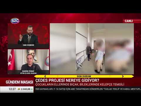 Genel Başkanımız Kadem Özbay, Sözcü TV`de yayınlanan Gündem Masası programında, Can Coşkun’un canlı yayın konuğu oldu ve okullardaki ÇEDES uygulamaları ile ilgili açıklamalarda bulundu.29/02/2024 | EĞİTİM İŞ