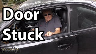 Fixing A Car Door That Won't Open