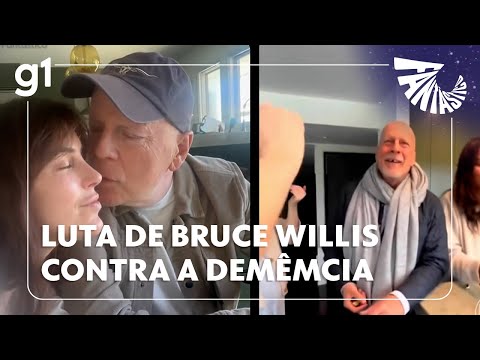 Fantástico: Em livro, esposa de Bruce Willis conta jornada da família após diagnóstico de demência