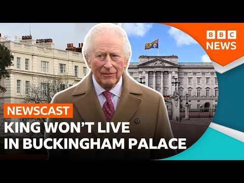 Why doesn't the King live at Buckingham Palace? | BBC Newscast