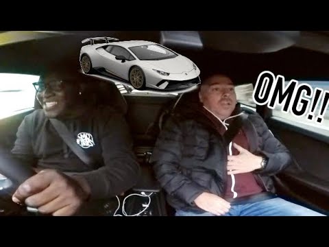 SCARING MY FRIEND IN A LAMBORGHINI HURACAN **HORRIFIED**