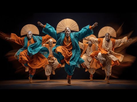 AI Short Film - Surreal Zaouli Dance Music Video 4K