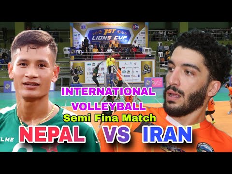 Semi Final - army vs iran international volleyball gane 2082