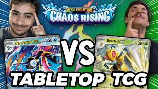 Can Beedrill ex Defeat Mega Greninja ex in this Pokemon TCG Tabletop Match?!?
