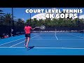 Iga Swiatek Court Level Practice | Australian Open (4K 60FPS)