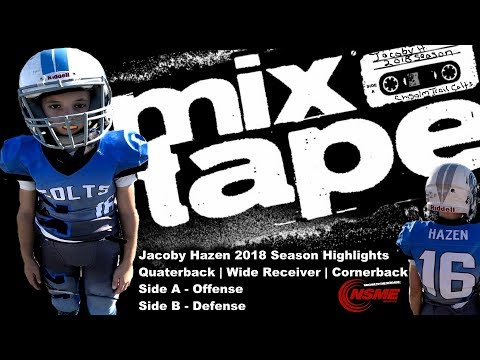 #16 QB/WR/CB JACOBY HAZEN 2018 SEASON HIGHLIGHT VIDEO