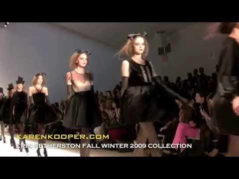 Erin Fetherston Fall Winter 09 Show by Karen Kooper