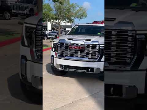 New 2024 GMC Denali 2500 truck delivery