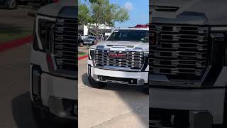 New 2024 GMC Denali 2500 truck delivery