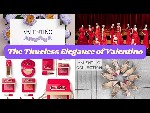 A elegância atemporal de Valentino: uma jornada de moda