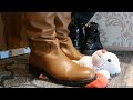 Using Teddy Bear As Doormat In 55 Pairs Of Shoes Preview