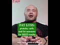 Fat Loss: Macro Amounts for BEST Results #shorts