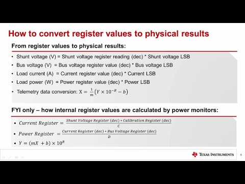 TI Precision Labs - Current Sense Amplifiers: Programming Power Settings