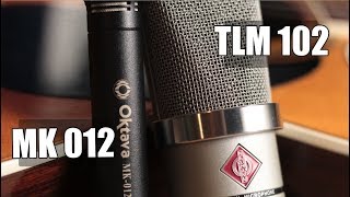 Video thumbnail for Neumann TLM102 vs Oktava MK 012 (acoustic guitar) (pt.1) by Crash Course Recording