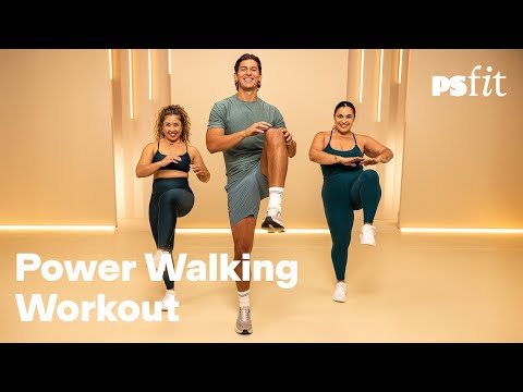 30-Minute At-Home Power Walking Workout | Tanner Courtad | Low Impact Cardio