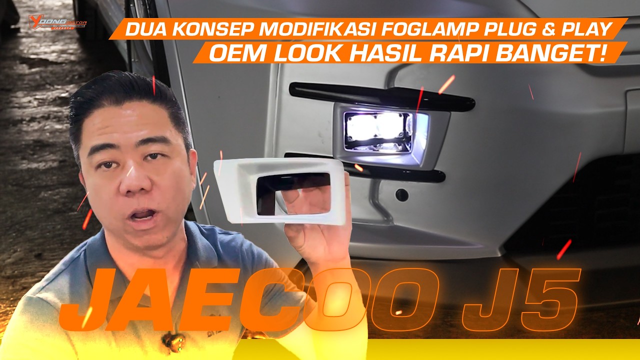 UPGRADE JAECOO J5 DENGAN FOGLAMP PLUG & PLAY, TAMPILAN LANGSUNG NAIK KELAS!