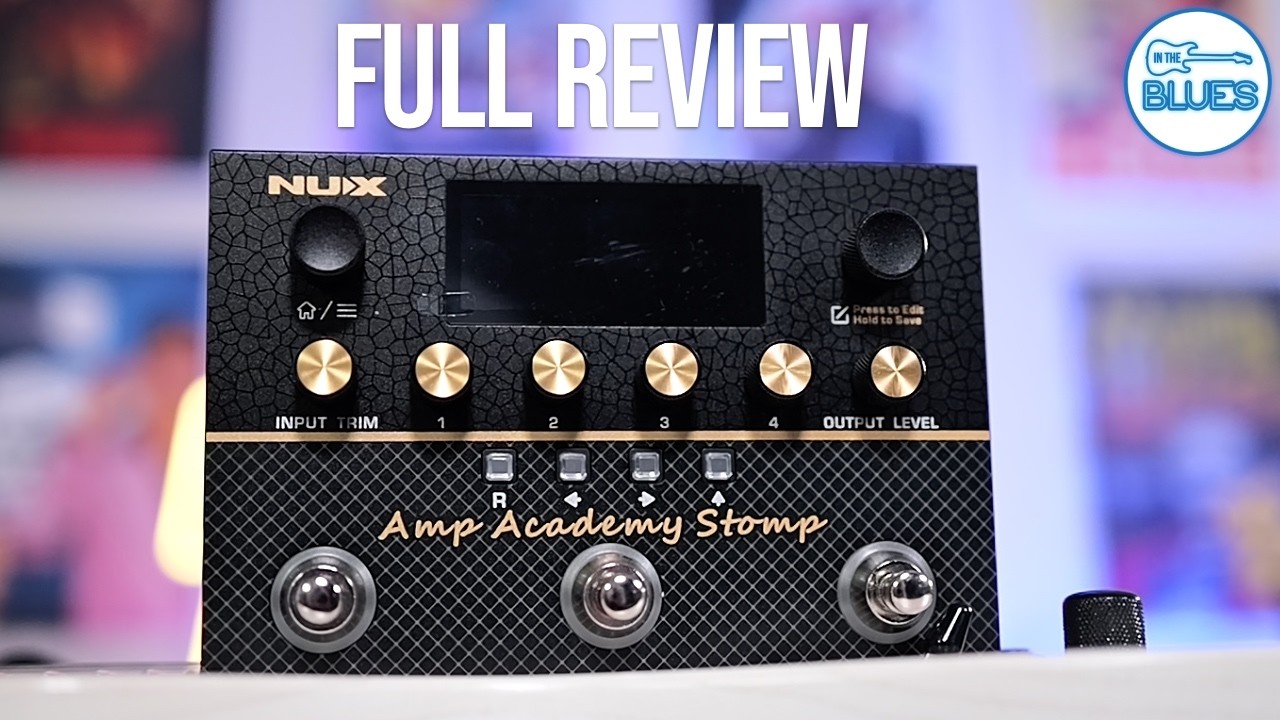 NU-X Monarch Series Amp Academy Stomp Compact Modeler (NXNMA3)