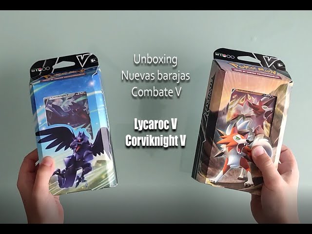 Vídeo relacionado con Pokémon TCG: Baraja de Batalla V: Lycanroc contra Corviknight