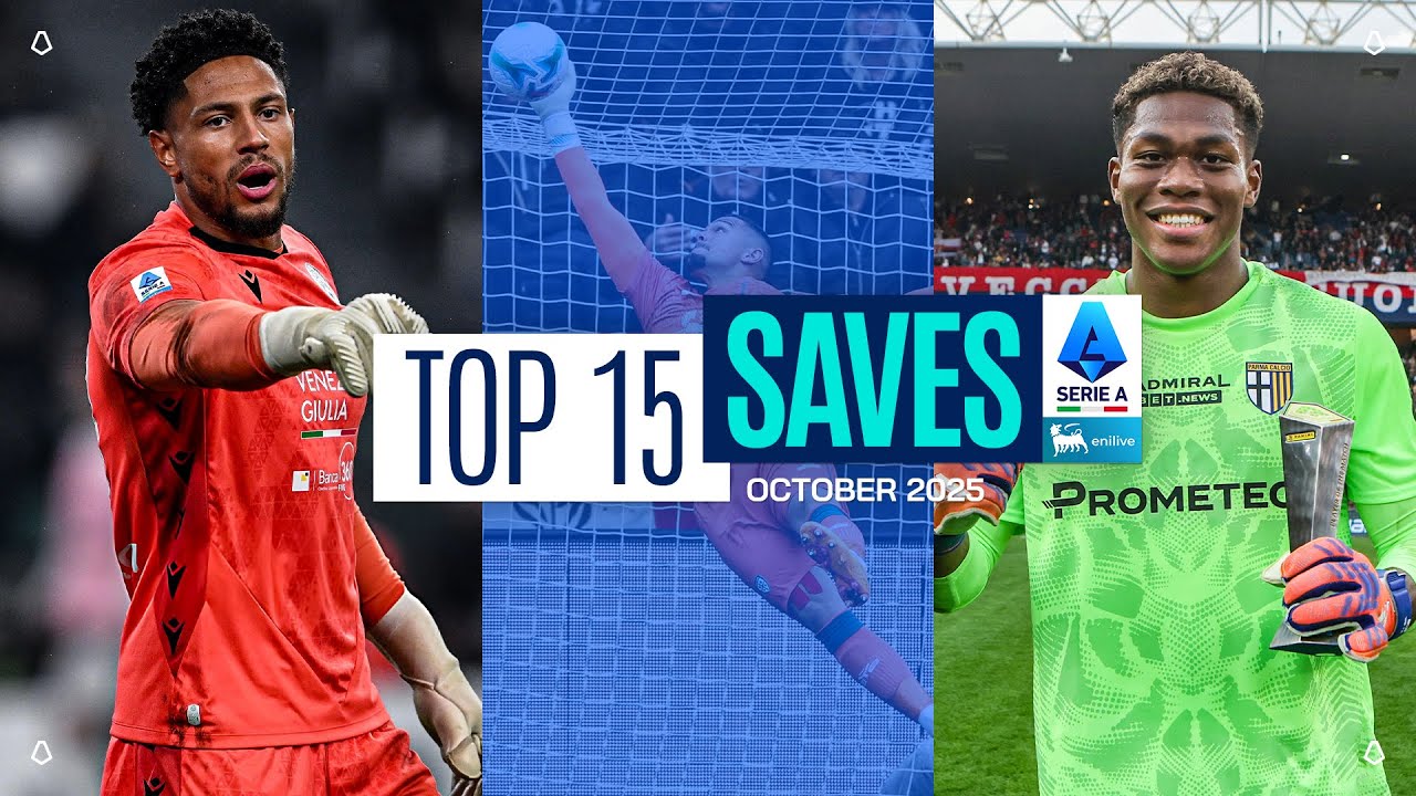 The Top 15 Saves of October | Top Saves | Serie A 2025/26