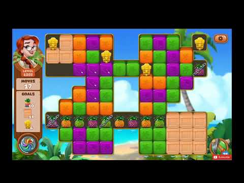 Lost Island Blast Adventure Level 1255 NO BOOSTERS - A S GAMING