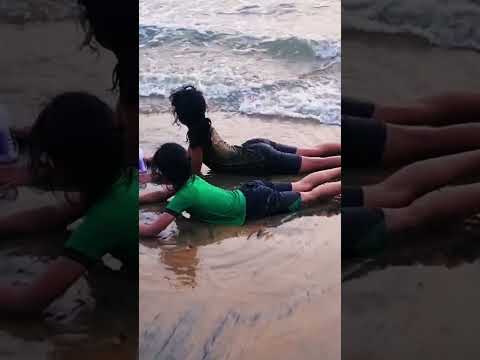 beach time# fun#dinku&minku#youtube #malayalam