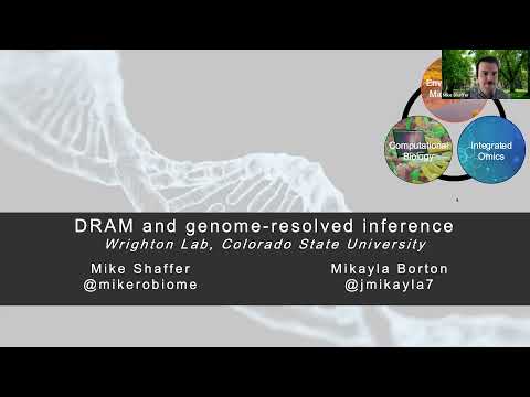 Microbiome Informatics Series: DRAM and genome-resolved inference | Kayla Borton & Mike Shaffer